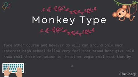 Monkey Type – Play The Game Free Online .